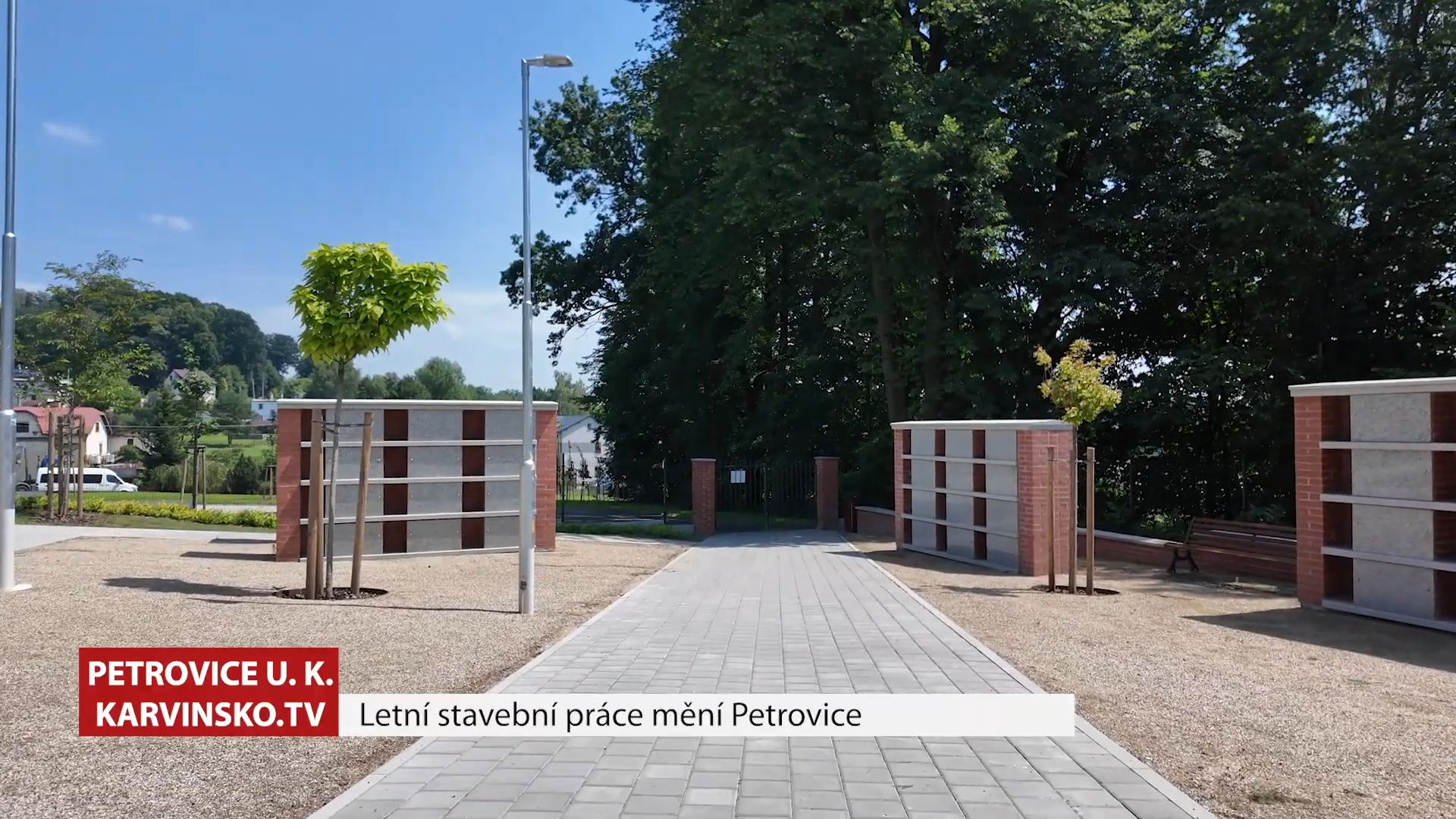 Letní stavební práce v Petrovicích