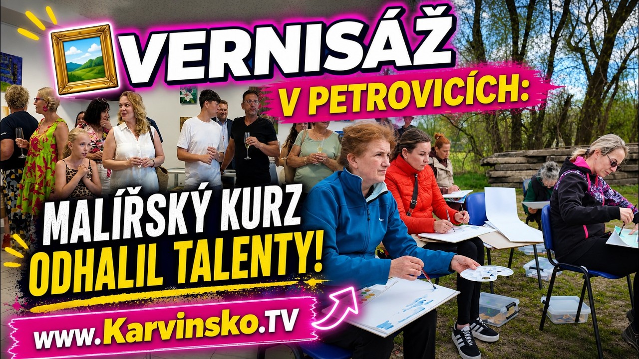 Malířský kurz odhalil talenty! 