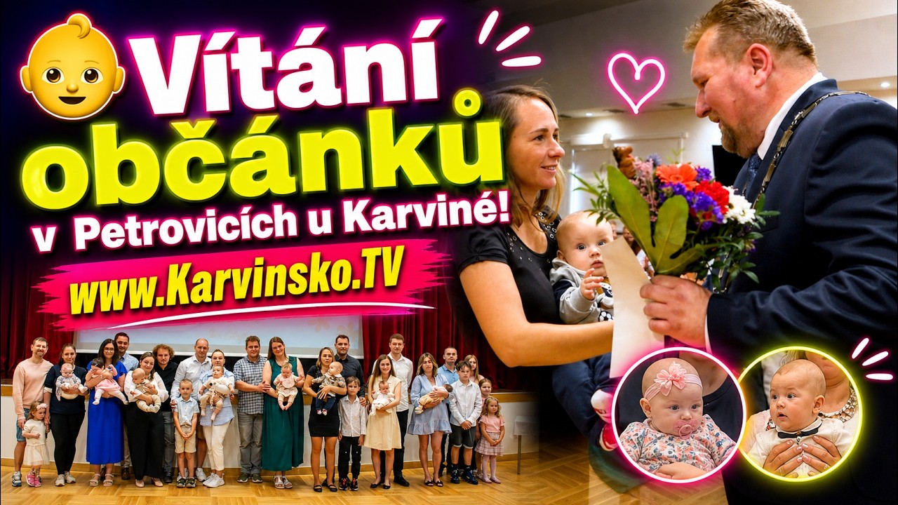 Slavnostní vítání nových občánků