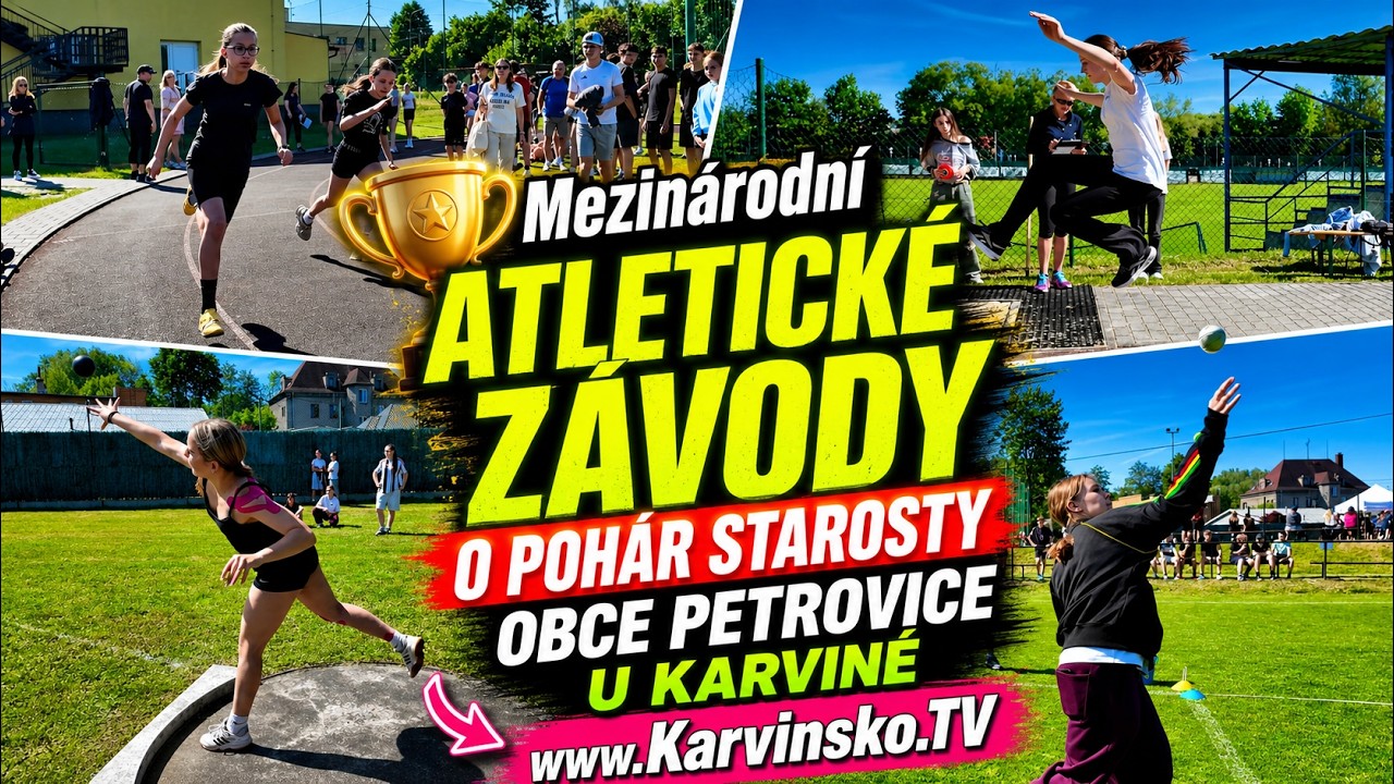 Česko-polská bitva škol - Atletické závody o pohár starosty v Petrovicích!