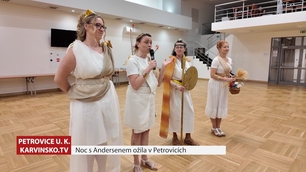  Noc s Andersenem - Baťa, olympiáda a pohádky