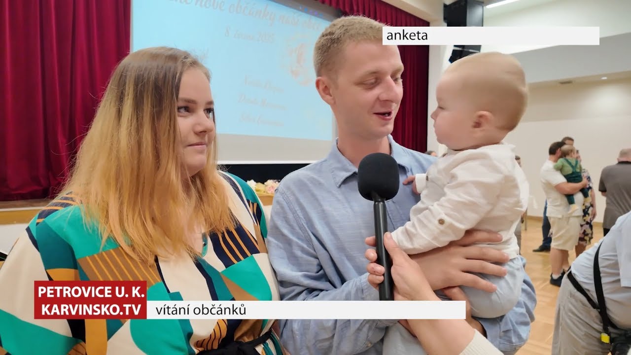 Obec přivítala nové občánky
