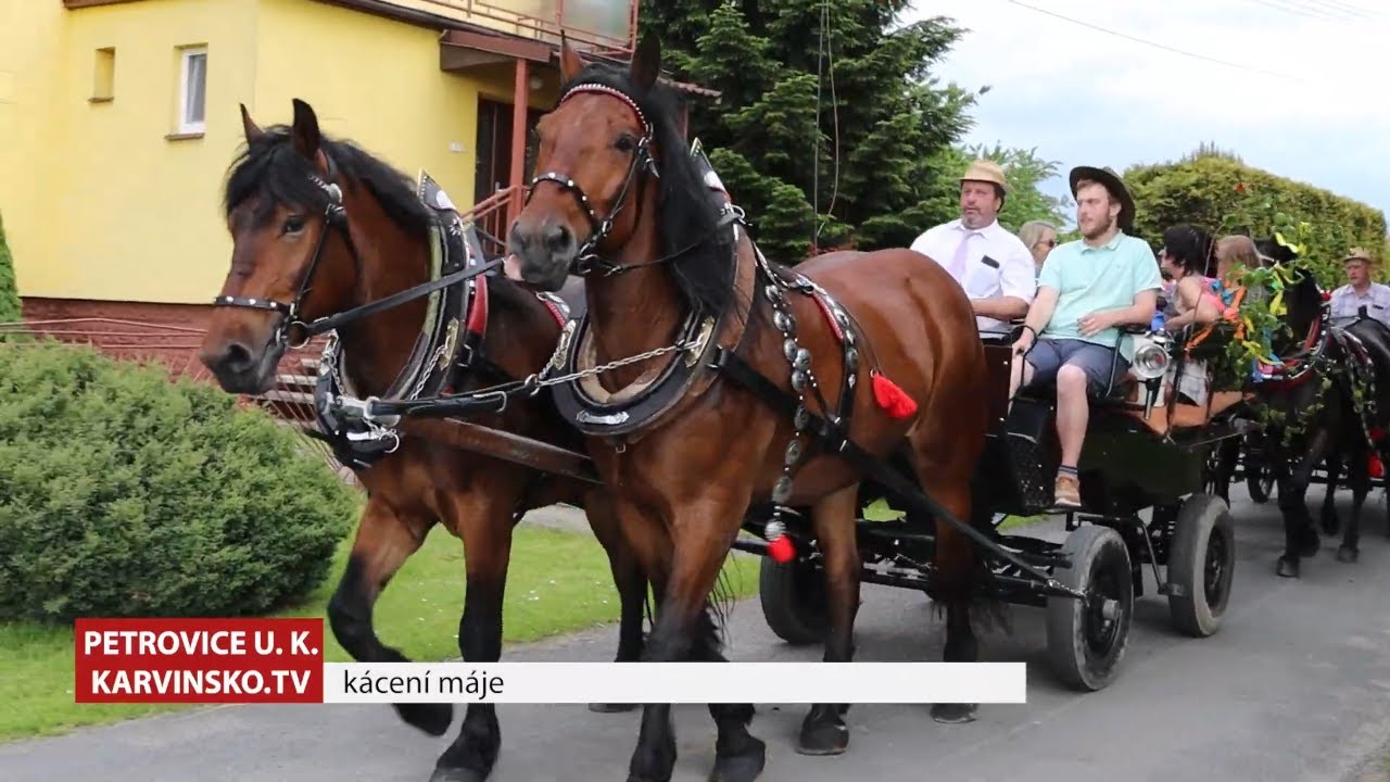 Kácení máje a smažení vaječiny v Závadě