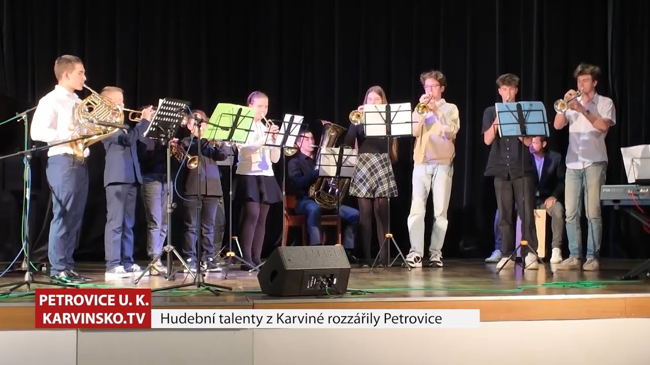 Hudební talenty z Karviné rozzářily Petrovice 
