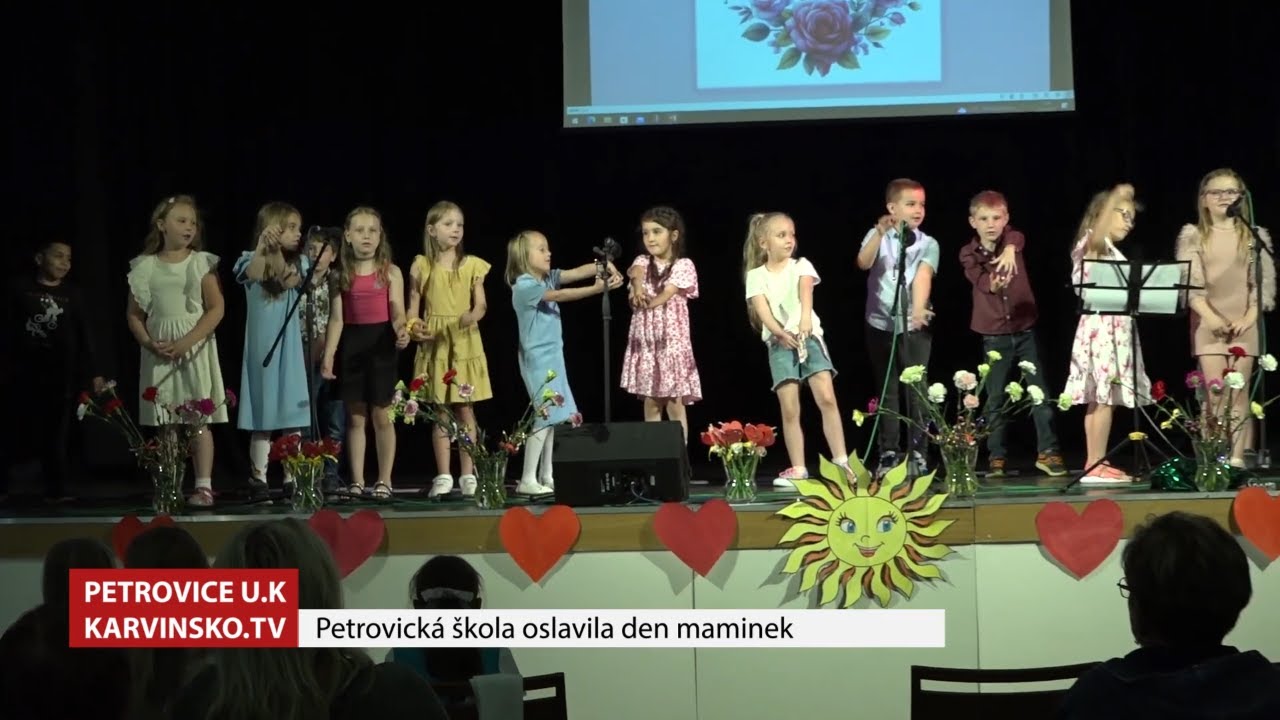 Petrovická škola oslavila Den maminek