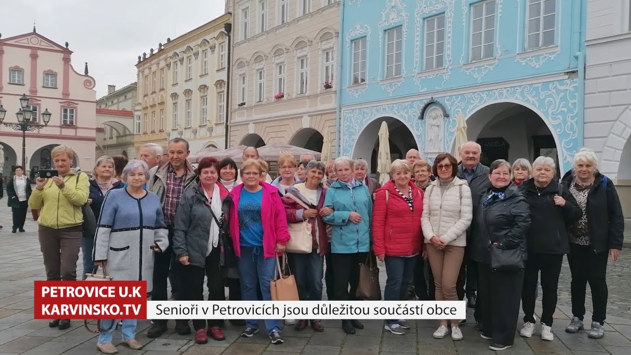 Senioři v Petrovicích jsou důležitou součástí obce