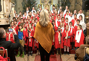 Vánoční zpívání dětí ZŠ a MŠ