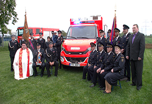 Křest nového vozu IVECO │ sbor dobrovolných hasičů v Závadě