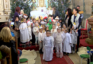  Vánoční vystoupení žáků MŠ Dolní Marklovice Půjdem spolu do Betléma