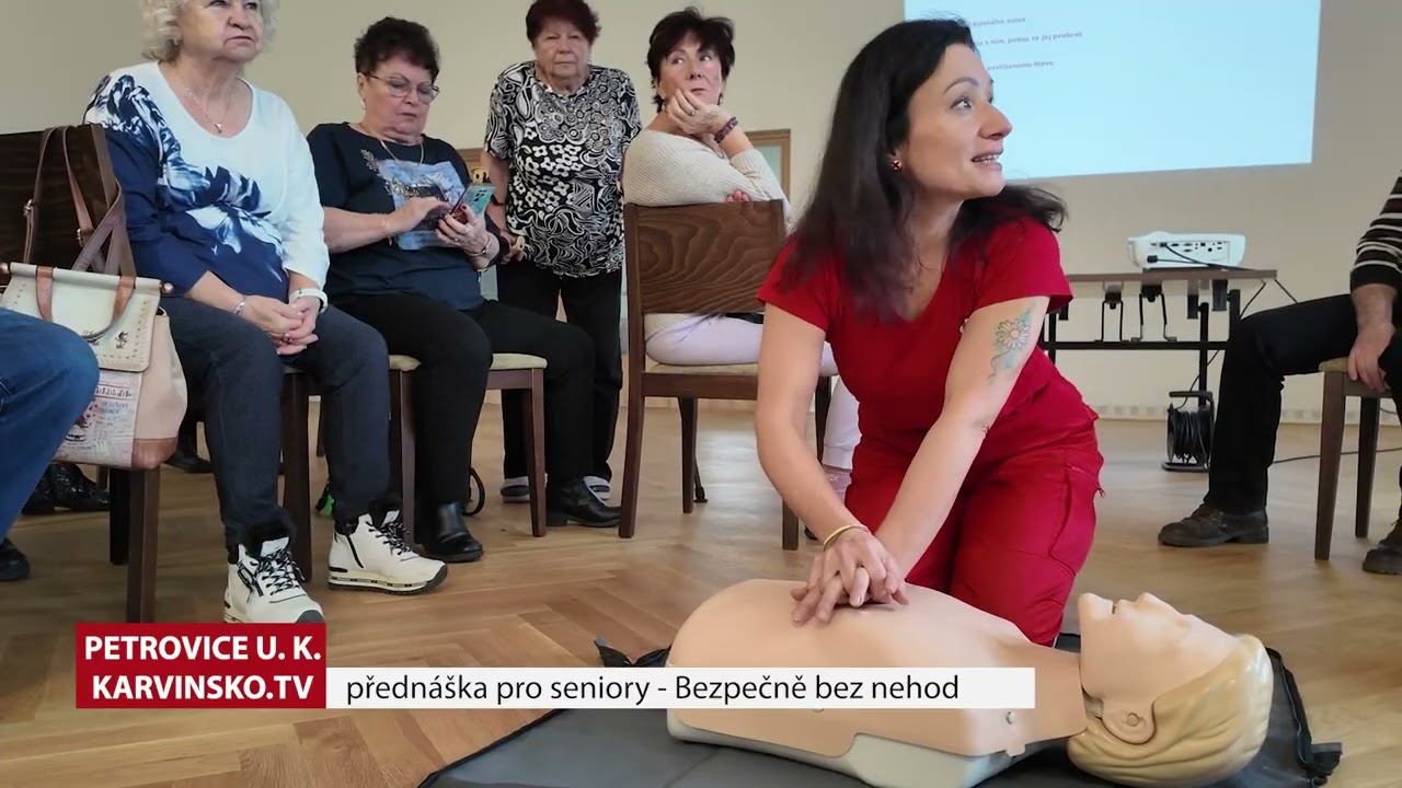 Bezpečně bez nehod! Přednáška pro seniory